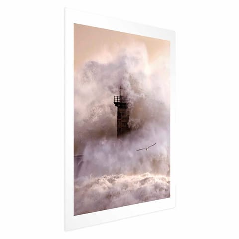 ⁨Plakat - Sztorm (rozmiar 60x90, wykończenie Bez ramy z marginesem)⁩ w sklepie Wasserman.eu