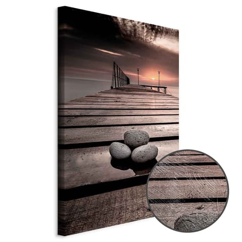 ⁨Obraz - Wrześniowy zachód słońca (1-częściowy) pionowy (rozmiar 20x30, wykończenie Premium Print)⁩ w sklepie Wasserman.eu