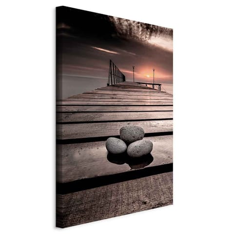 ⁨Picture - September Sunset (1-piece) Vertical (size 60x90)⁩ at Wasserman.eu