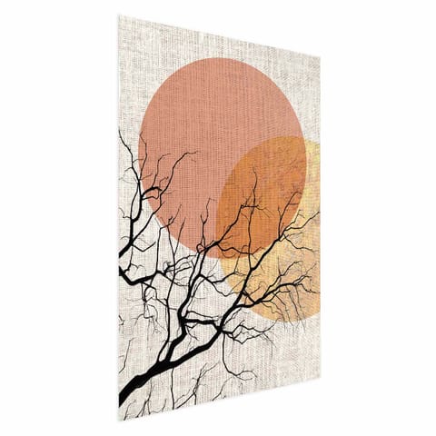 ⁨Plakat - Podwójny księżyc (rozmiar 40x60, wykończenie Bez ramy)⁩ w sklepie Wasserman.eu