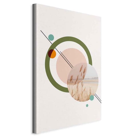 ⁨Image - Geometric landscape (1-part) vertical (size 80x120)⁩ at Wasserman.eu