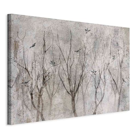 ⁨Picture - Singing in the forest (1-piece), wide (size 60x40)⁩ at Wasserman.eu