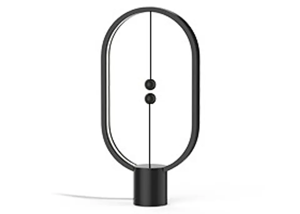 ⁨Allocacoc Heng Balance Ellipse table lamp LED Black⁩ at Wasserman.eu