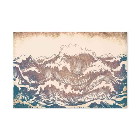 ⁨Obraz - Olbrzymie fale (rozmiar 30x20, wykończenie Premium Print)⁩ w sklepie Wasserman.eu