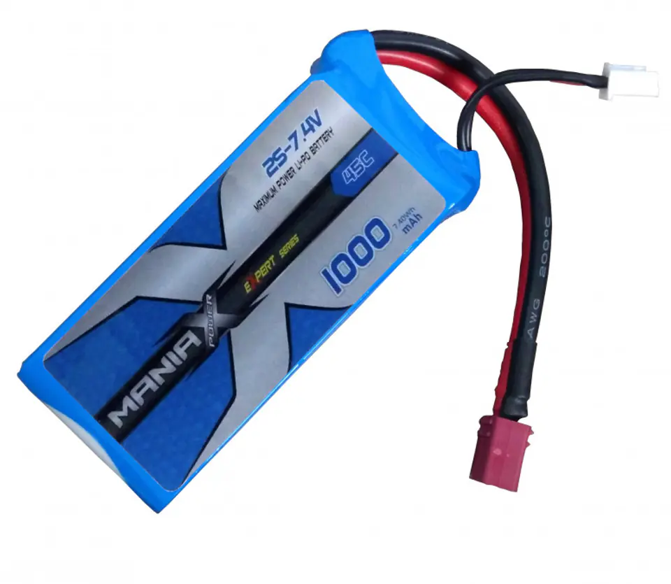 1000mAh 7.4V 45C eXpert ManiaX w sklepie Wasserman.eu