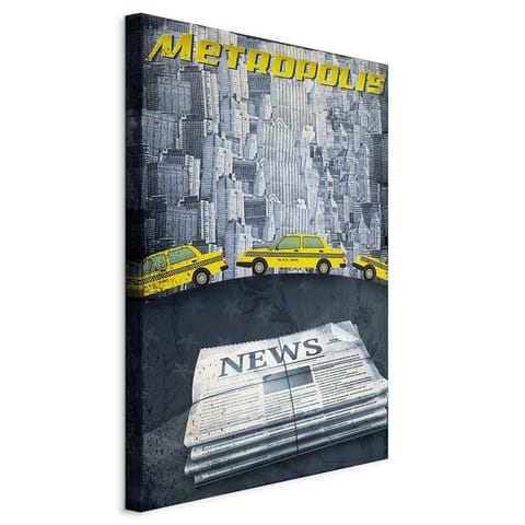 ⁨Picture - Metropolis (1-piece) vertical (size 60x90)⁩ at Wasserman.eu