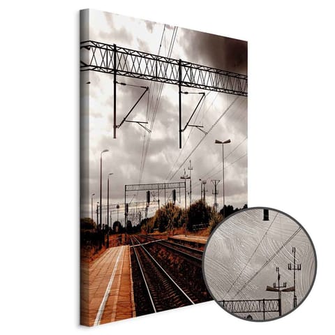 ⁨Obraz - Przed podróżą (1-częściowy) pionowy (rozmiar 40x60, wykończenie Premium Print)⁩ w sklepie Wasserman.eu