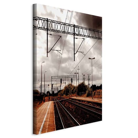 ⁨Obraz - Przed podróżą (1-częściowy) pionowy (rozmiar 20x30, wykończenie Na płótnie włoskim)⁩ w sklepie Wasserman.eu