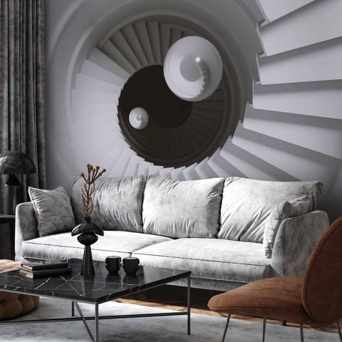 ⁨Self-adhesive mural - Time tunnel (size 245x175)⁩ at Wasserman.eu