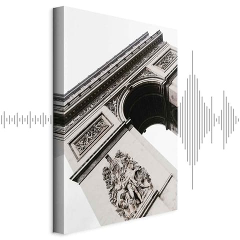 ⁨Obraz - Łuk Triumfalny (1-częściowy) pionowy (rozmiar 80x120, wykończenie Akustyczny)⁩ w sklepie Wasserman.eu