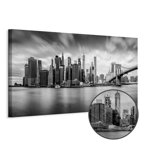 ⁨Obraz - Nowy Jork: Stylowe miasto (rozmiar 135x45, wykończenie Premium Print)⁩ w sklepie Wasserman.eu
