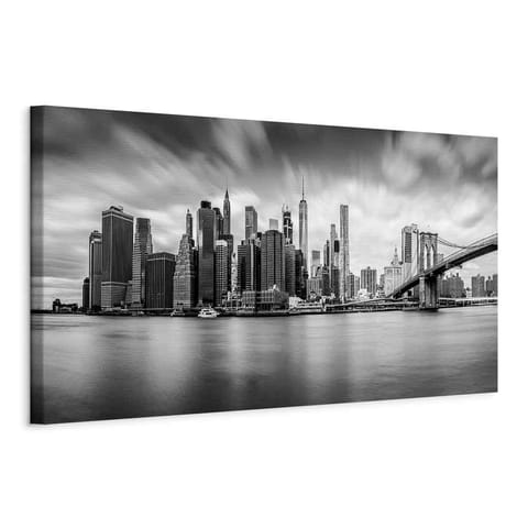⁨Painting - New York: Stylish city (size 150x50)⁩ at Wasserman.eu
