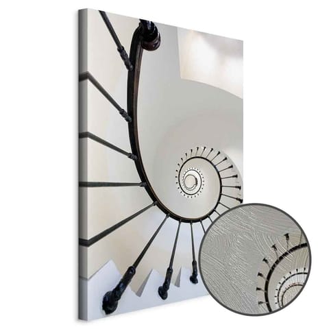 ⁨Obraz - Nieskończone schody (1-częściowy) pionowy (rozmiar 20x30, wykończenie Premium Print)⁩ w sklepie Wasserman.eu