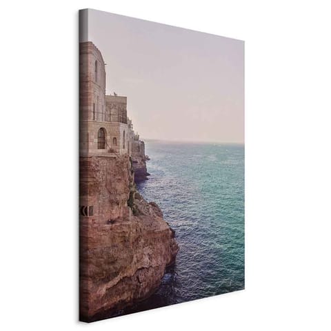 ⁨Obraz - Turkusowe wybrzeże (1-częściowy) pionowy (rozmiar 20x30, wykończenie Standard)⁩ w sklepie Wasserman.eu