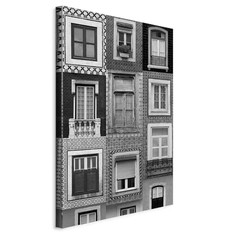 ⁨Image - Patterned windows (1-piece) vertical (size 80x120)⁩ at Wasserman.eu