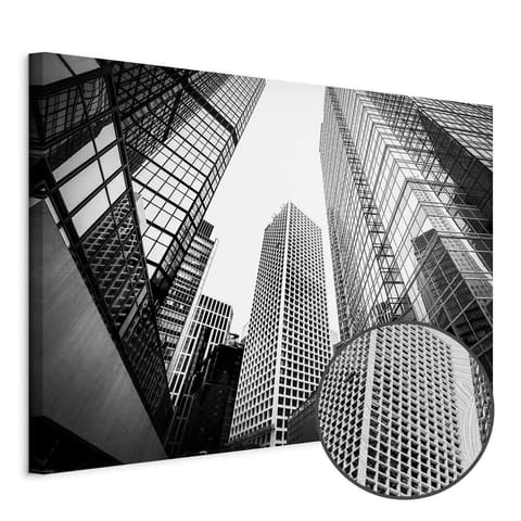 ⁨Obraz - W wielkim mieście (1-częściowy) szeroki - drugi wariant (rozmiar 90x60, wykończenie Premium Print)⁩ w sklepie Wasserman.eu