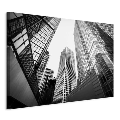⁨Obraz - W wielkim mieście (1-częściowy) szeroki - drugi wariant (rozmiar 60x40, wykończenie Standard)⁩ w sklepie Wasserman.eu