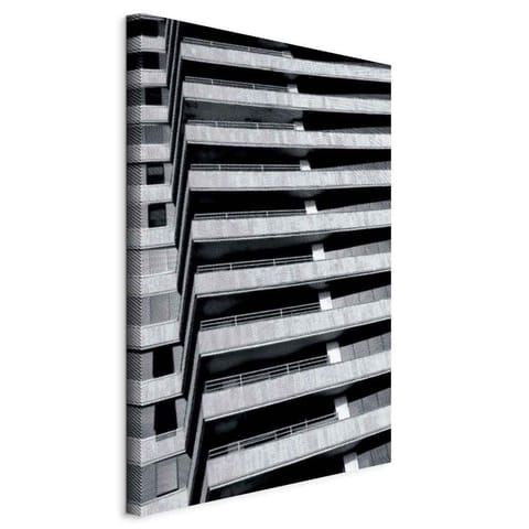 ⁨Obraz - Architektoniczny raster (1-częściowy) pionowy (rozmiar 20x30, wykończenie Standard)⁩ w sklepie Wasserman.eu