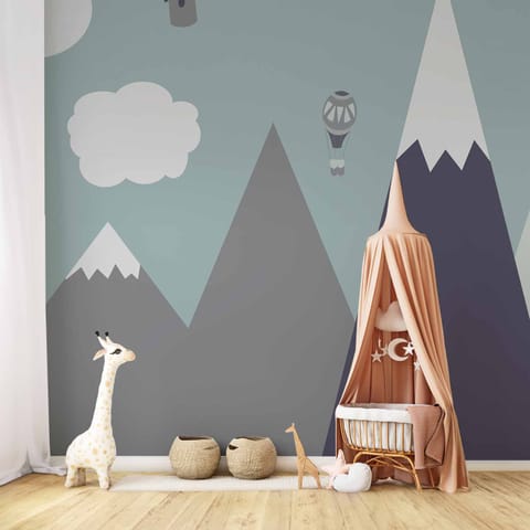 ⁨Fototapeta - Balonowa kraina (rozmiar 200x140, wykończenie Wodoodporna)⁩ w sklepie Wasserman.eu