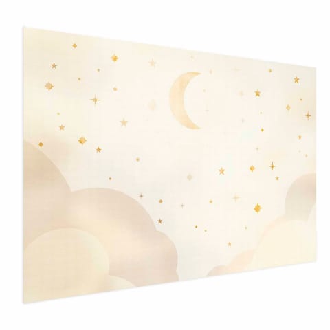 ⁨Plakat - Rozgwieżdżona noc (rozmiar 60x40, wykończenie Bez ramy)⁩ w sklepie Wasserman.eu