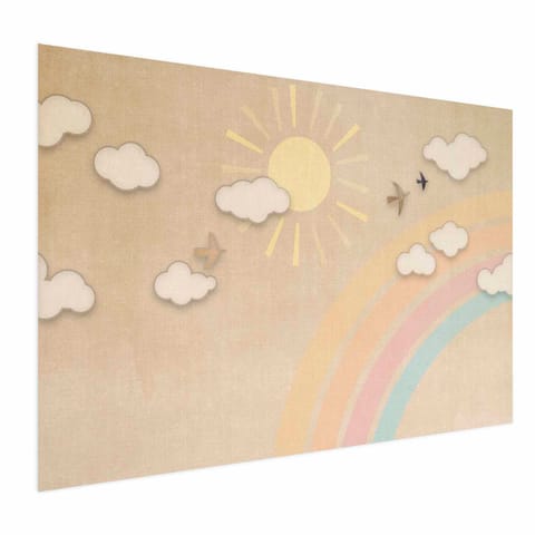 ⁨Plakat - Tęczowy dzień (rozmiar 30x21, wykończenie Bez ramy)⁩ w sklepie Wasserman.eu