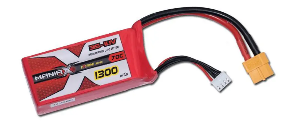 1300mAh 11.1V 70C eXtreme ManiaX w sklepie Wasserman.eu