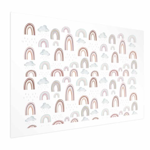 ⁨Plakat - Tęcza po deszczu (rozmiar 30x21, wykończenie Bez ramy z marginesem)⁩ w sklepie Wasserman.eu