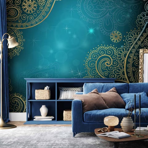 ⁨Wall mural - Oriental wings (size 400x280)⁩ at Wasserman.eu