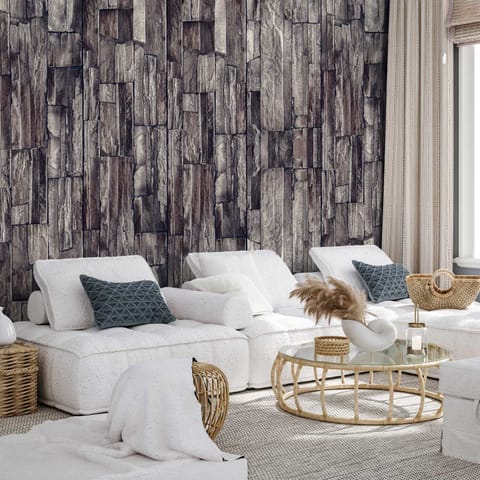 ⁨Tapeta - Granitowa skała (rozmiar 50x1000, wykończenie Standard)⁩ w sklepie Wasserman.eu