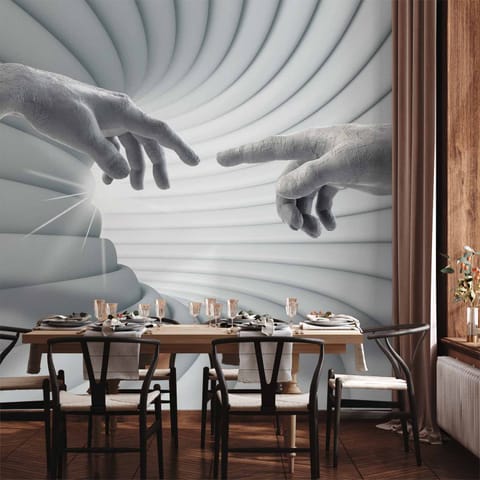 ⁨Fototapeta - Dotyk światła (rozmiar 350x256, wykończenie Wodoodporna)⁩ w sklepie Wasserman.eu