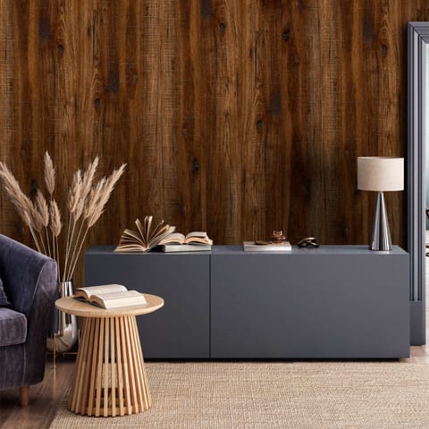 ⁨Tapeta - Ciemne drewno (rozmiar 50x1000, wykończenie Standard)⁩ w sklepie Wasserman.eu