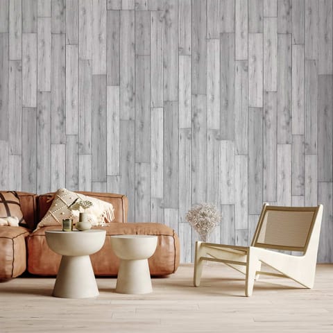 ⁨Wall mural - Charm of gray (size 50x1000)⁩ at Wasserman.eu