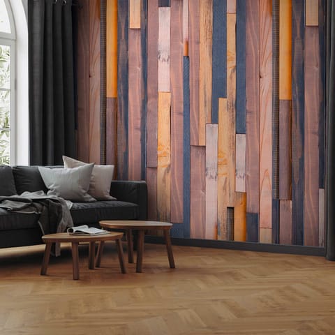 ⁨Tapeta - Drewniane przymierze (rozmiar 50x1000, wykończenie Standard)⁩ w sklepie Wasserman.eu