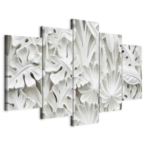 ⁨Painting - Alabaster garden (5-piece) wide (size 200x100)⁩ at Wasserman.eu