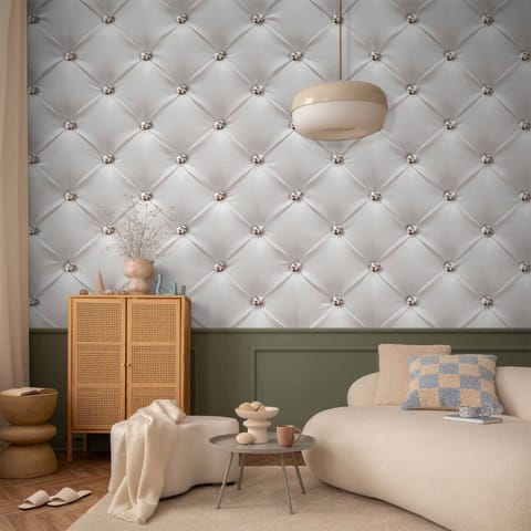 Self-adhesive wall mural - White elegance (size 98x70) at Wasserman.eu