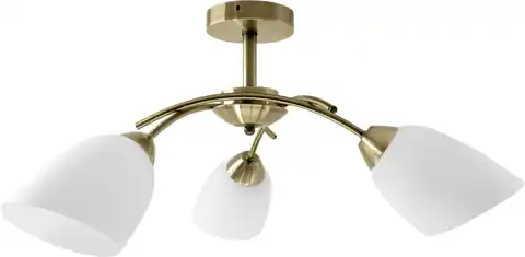 ⁨Żyrandol klasyczna lampa sufitowa wisząca Activejet NIKITA Patyna potrójna 3xE27 do salonu⁩ w sklepie Wasserman.eu