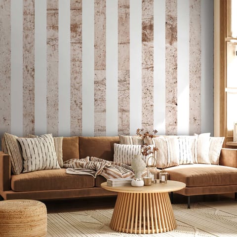 ⁨Wall mural - Stylish face of concrete (size 50x1000)⁩ at Wasserman.eu