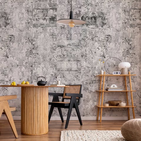 ⁨Tapeta - Miejska ornamentyka (rozmiar 50x1000, wykończenie Wodoodporna)⁩ w sklepie Wasserman.eu