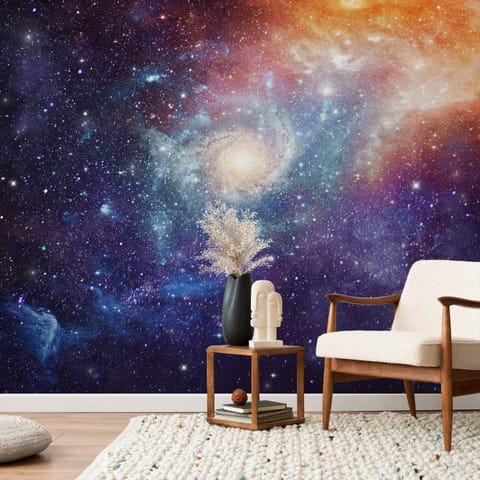 Self-adhesive wall mural - Galaxy (size 245x175) at Wasserman.eu