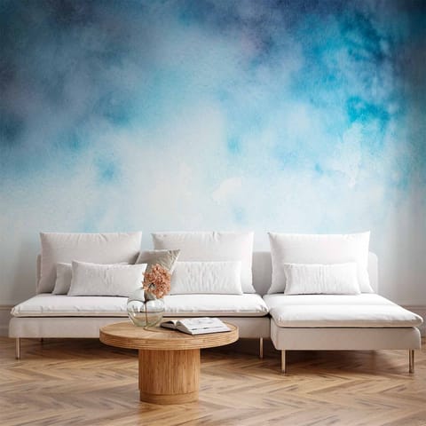 ⁨Wall mural - Cobalt clouds (size 100x70)⁩ at Wasserman.eu