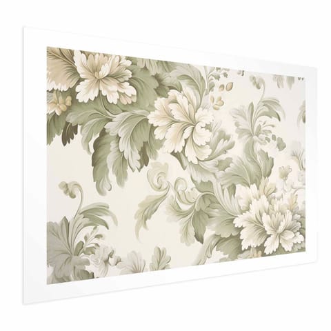 ⁨Plakat - Vintage kwiaty w jasnych kolorach (rozmiar 90x60, wykończenie Bez ramy z marginesem)⁩ w sklepie Wasserman.eu