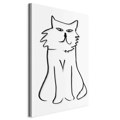 ⁨Obraz - Patrzę na Ciebie! (1-częściowy) pionowy (rozmiar 20x30, wykończenie Standard)⁩ w sklepie Wasserman.eu