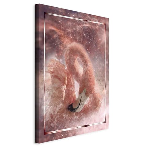 ⁨Image - Space flamingo (1-piece), vertical (size 60x90)⁩ at Wasserman.eu