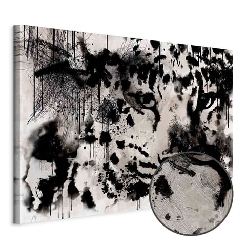 ⁨Obraz - Kocie spojrzenie (1-częściowy) szeroki (rozmiar 90x60, wykończenie Premium Print)⁩ w sklepie Wasserman.eu