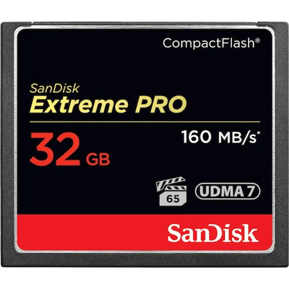 ⁨SanDisk 32GB Extreme Pro CF 160MB/s CompactFlash⁩ at Wasserman.eu