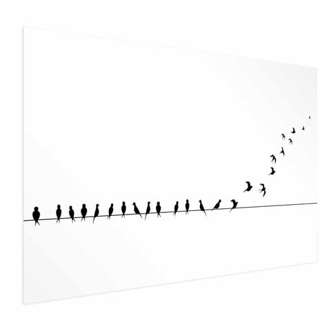 ⁨Plakat - Lećmy! (rozmiar 42x29.7, wykończenie Bez ramy)⁩ w sklepie Wasserman.eu