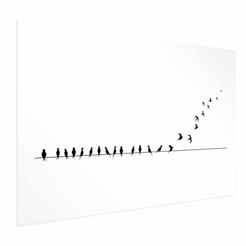 ⁨Plakat - Lećmy! (rozmiar 30x21, wykończenie Bez ramy z marginesem)⁩ w sklepie Wasserman.eu