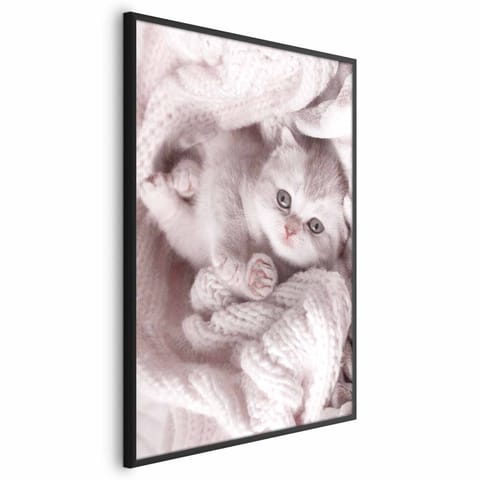 ⁨Plakat - Miłośnik wypoczynku (rozmiar 40x60, wykończenie Rama czarna)⁩ w sklepie Wasserman.eu