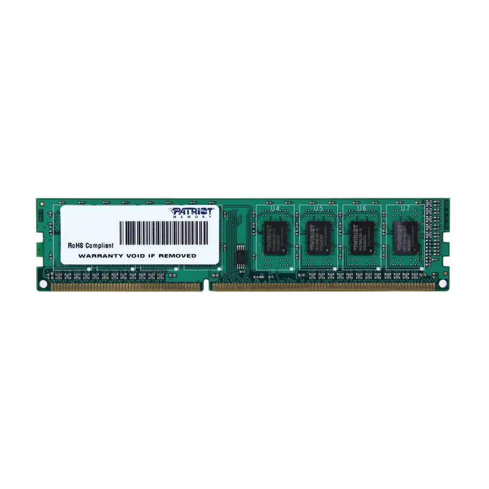 ⁨Patriot Memory 4GB PC3-12800 memory module 1 x 4 GB DDR3 1600 MHz⁩ at Wasserman.eu