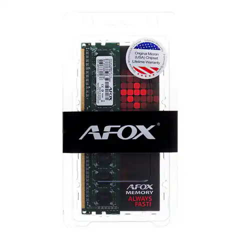 ⁨AFOX DDR3 8G 1600MHZ LV 1,35V AFLD38BK1L⁩ w sklepie Wasserman.eu